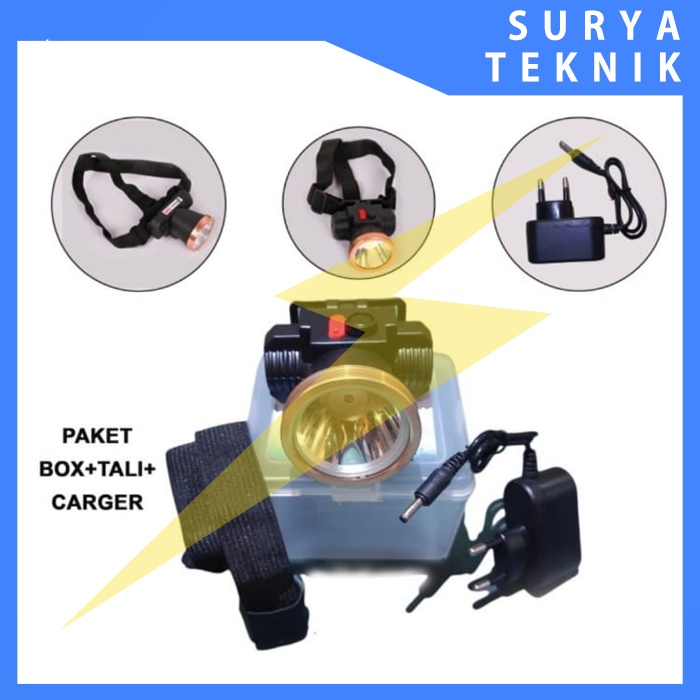 Senter Kepala Hakamitsu / Visero 25 Watt / Senter Kepala Terang / Senter Kepala Murah