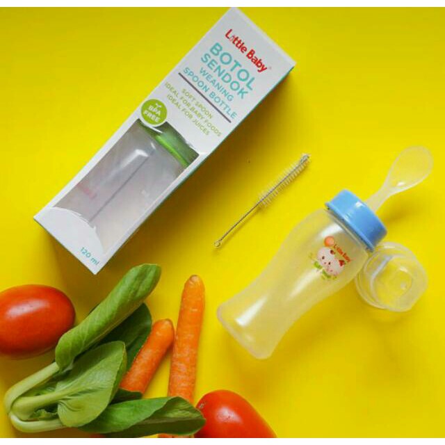 Botol Sendok Little Baby 120 ml BPA FREE