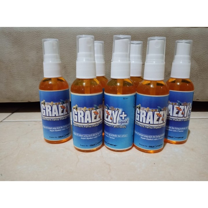 Graezy Plus Liquid Spray- Vitamin kura kura / reptil