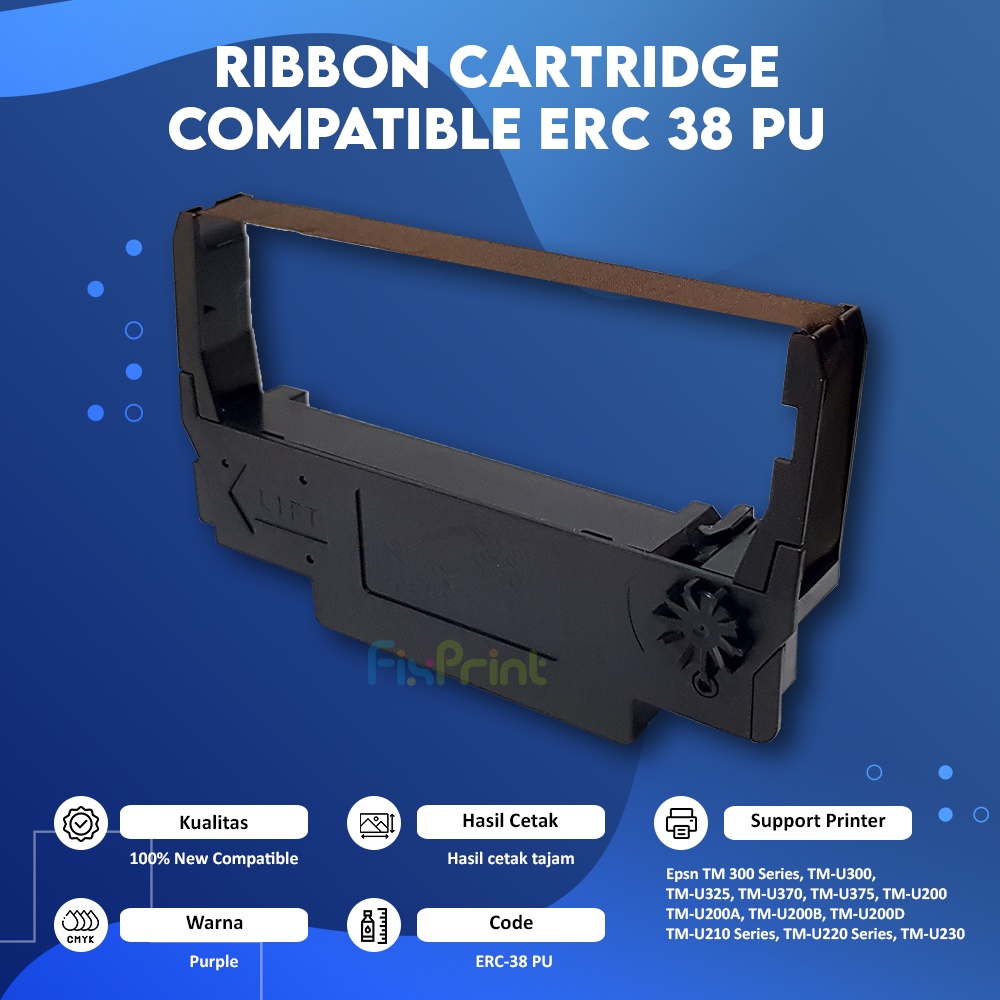 Ribbon Cartridge Epson ERC-38 Purple Compatible