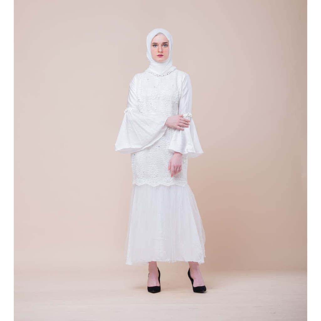 DRESS AKAD SIMPLE MURAH / DRESS WEDDING / DRESS PESTA / DRESS MERMAID