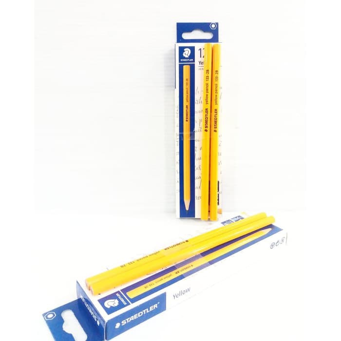 

STAEDTLER YELLOW PENCIL 2B PACK | PENSIL STAEDTLER