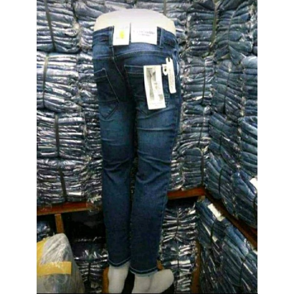 Celana Panjang Jeans Pria Skinny Fit Celana Jeans Pensil Stret Pria Celana Panjang Jeans Pria Promo Murah