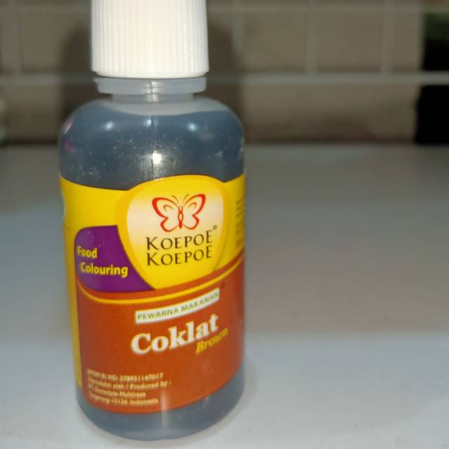 

Koepoe pewarna coklat 30ml