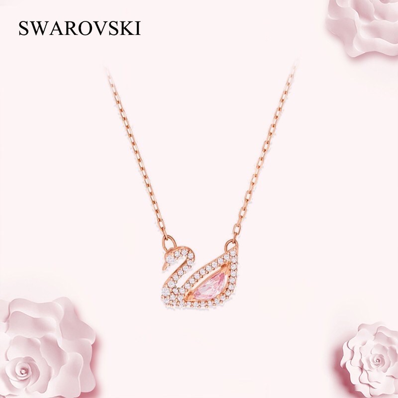 SWAROVSKI DAZZLING SWAN ORIGINAL IMPORT / Kalung Jukyung True Beauty