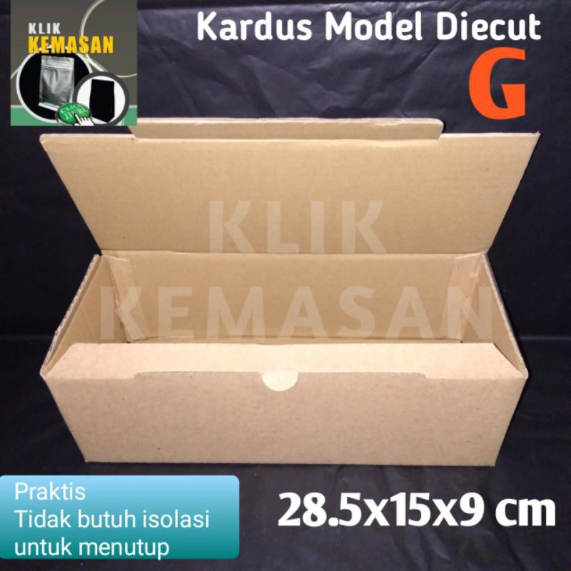 

KARDUS G COKLAT 28,5x15x9cm BOX DUS KARTON KOTAK SEPATU AKSESORIS