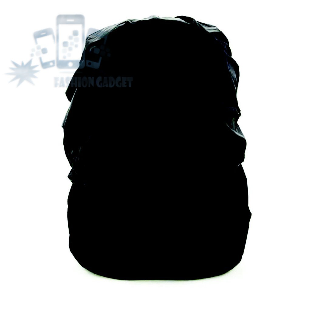 Penutup Tas Anti Air / Bacpack Waterproof Size Universal / Bacpack Cover Rain Coat Cover Bag - Hitam