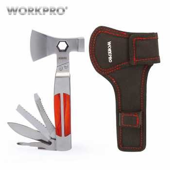 WORKPRO Palu Tang EDC Multifungsi Heavy Duty Pocket Axe - W014012AE