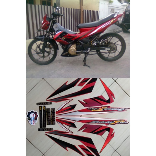 STIKER STRIPING SATRIA FU 2008