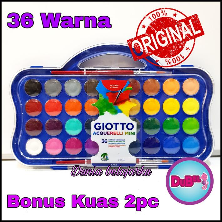 

Cat Air Giotto 36 Warna + Kuas 2 Pc
