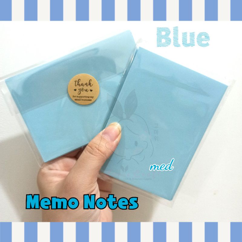 

Memo Notes Warna No Lem 1 pack Medium and Mini