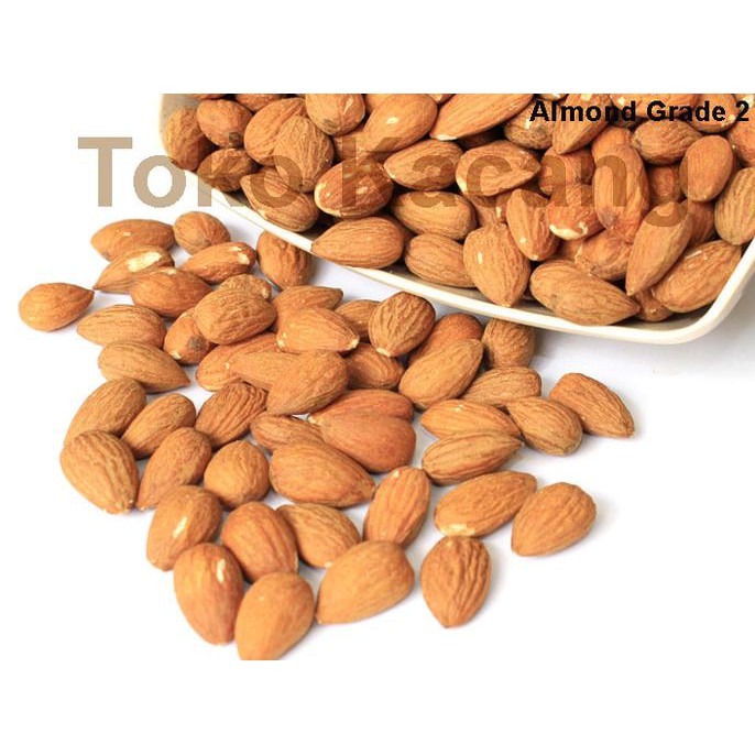 

PROMO ENAK Kacang Almond Mentah Grade 2 (500g) Terlaris