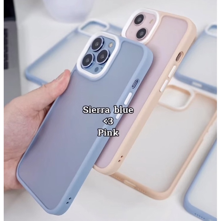 NEOHYBIRD CASE IP 13PROMAX 13 13PRO 13MINI 12PROMAX 12 12PRO 11PROMAX 11 11PRO XR XS XSMAX SOFTCASE SIERRA BLUE PINK PREMIUM CANDY DOVE PROTECT CAMERA