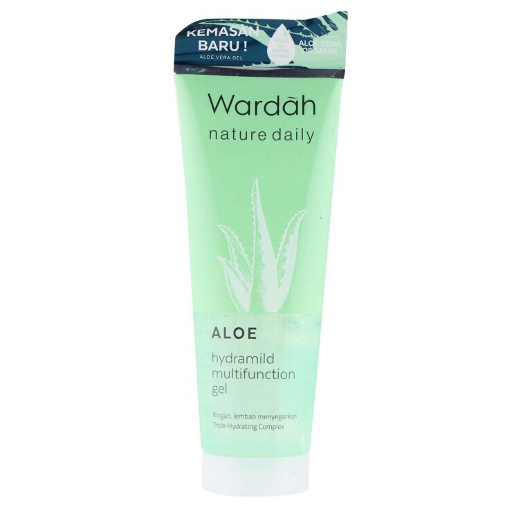 𝐑𝐀𝐃𝐘𝐒𝐀 - WARDAH Aloe Hydramild Multifunction Gel / Hydrating Aloe Vera Gel 100ml