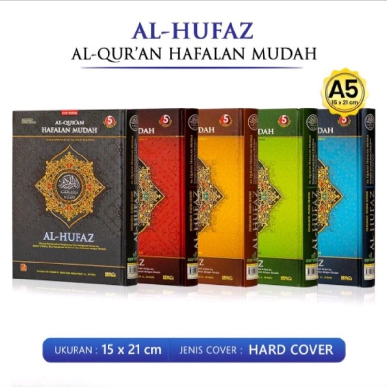 

Al Qur'an Al- Hufaz A5 HC Original Ukuran Sedang