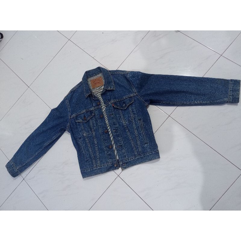 jaket Denim Levis Second