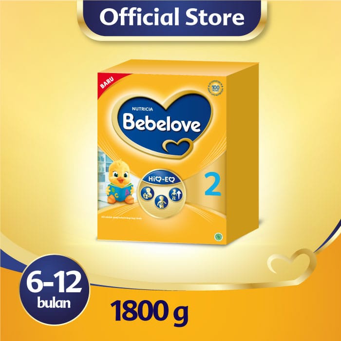 Bebelove 2 Susu Formula Bayi Bubuk 1800 gr