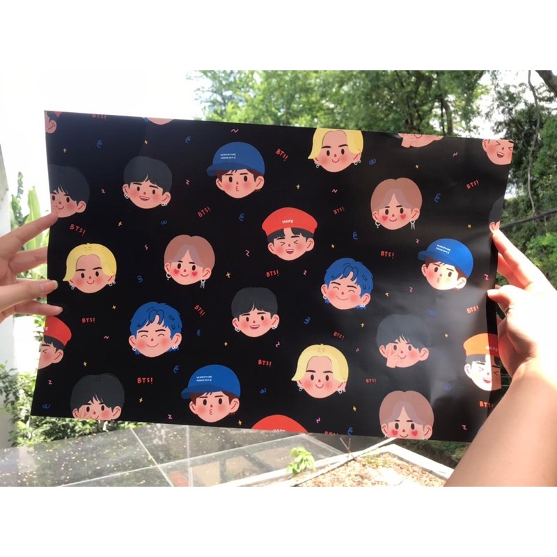 KERTAS KADO BTS NCT