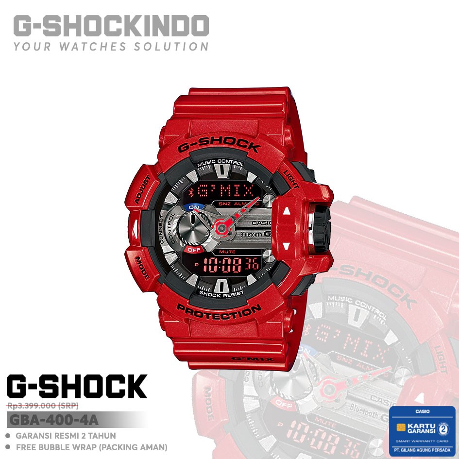 Casio G-Shock GBA-400-4A / GBA-400-4ADR Original