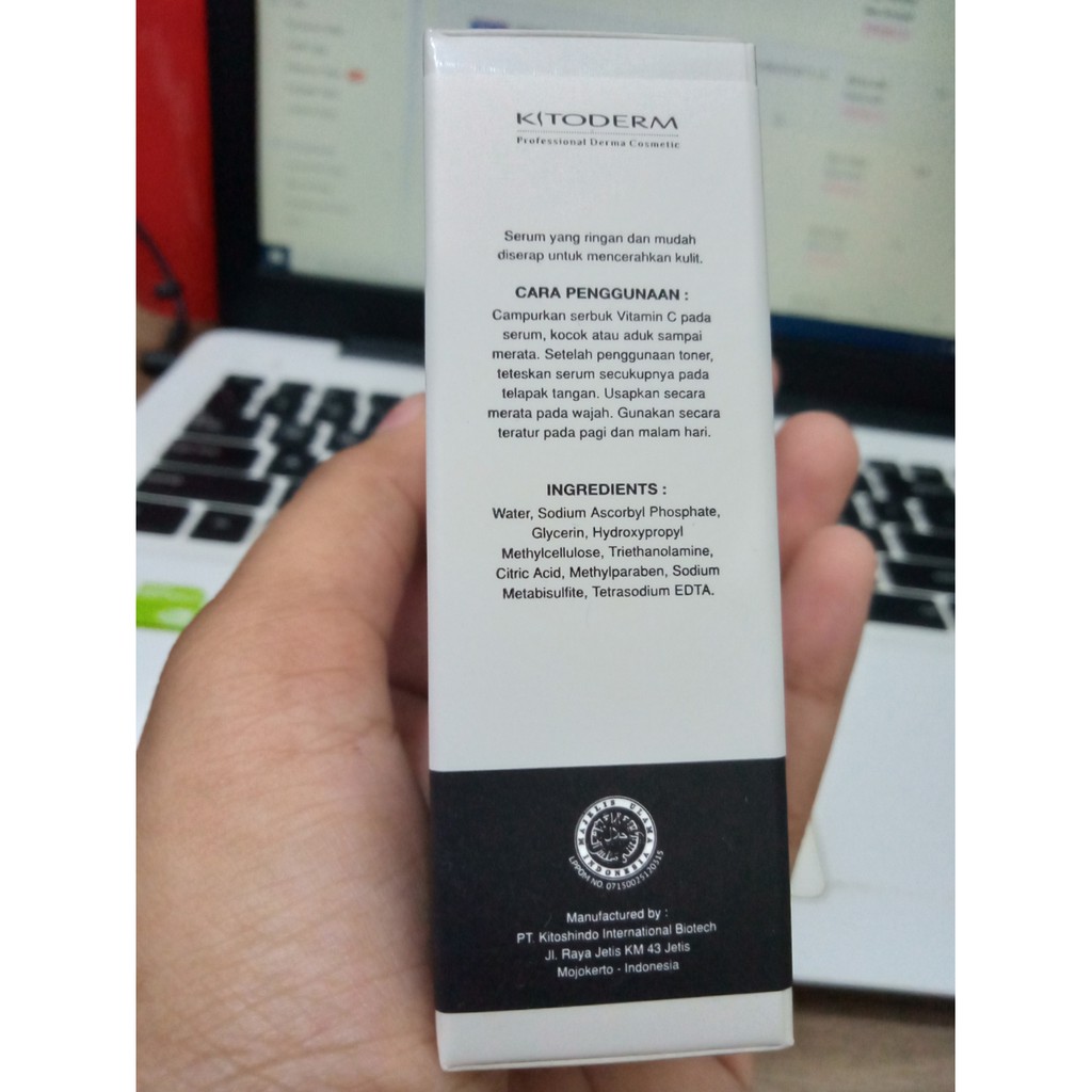 KITODERM SERUM VIT C 15% | SERUM VIT C 15% BPOM