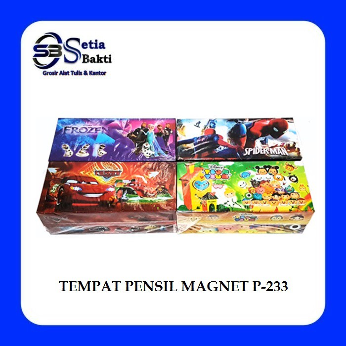 

Tempat Pensil Magnet Hologram 3 Susun P-233 - 1 Pcs