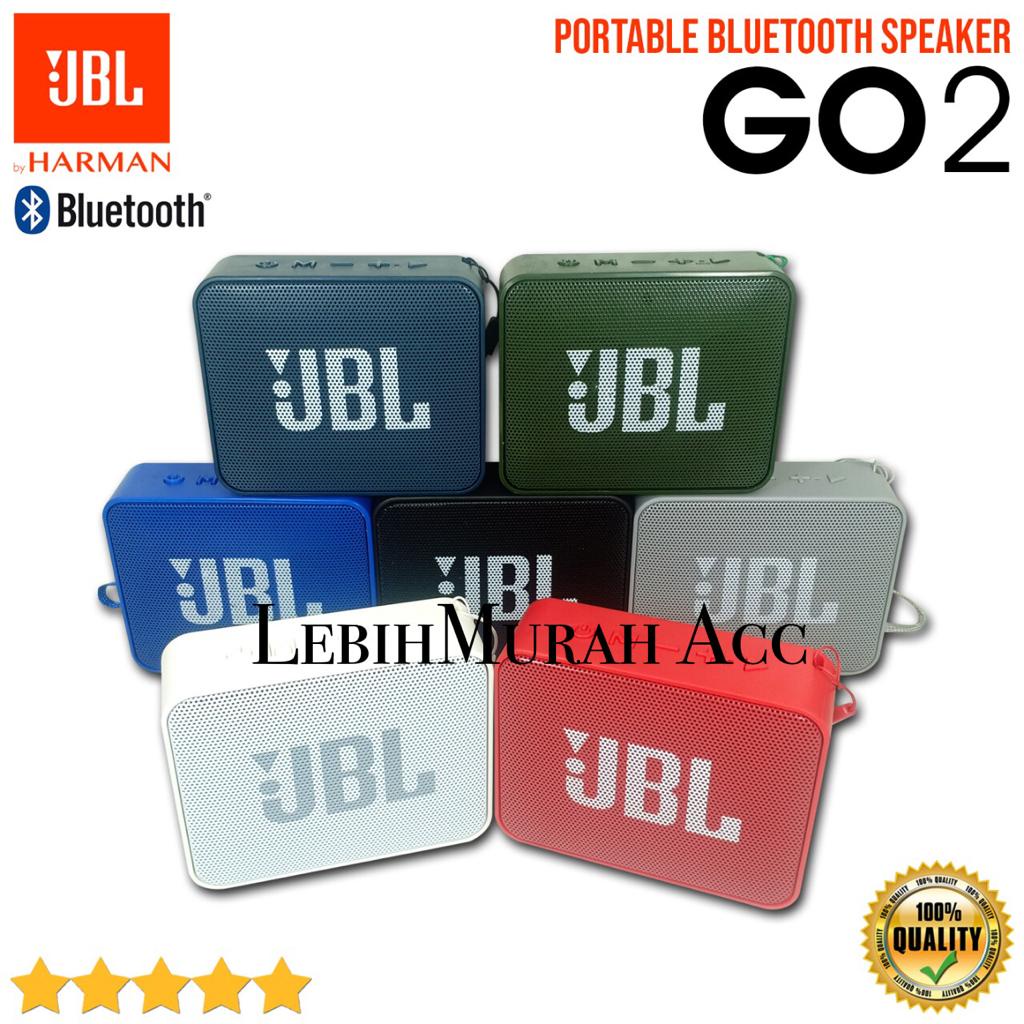 JBL GO2 Bass Speaker Bluetooth MINI GO2 Wireless Portable Support Aux/FM/USB/MEMORY