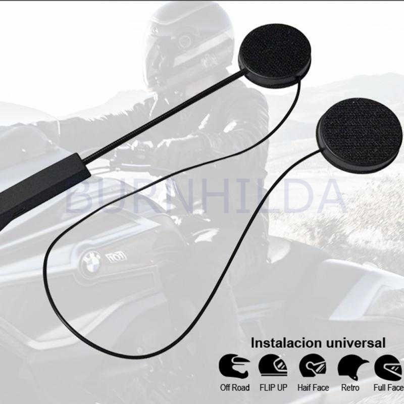 Headset Bloototh Helm Motorcycle Anti Interference accesoris motor mobil burnhilda