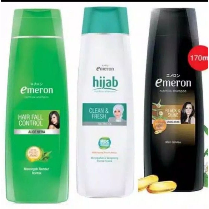 EMERON Shampoo Botol 170 ml ~ ORIGINAL 100%