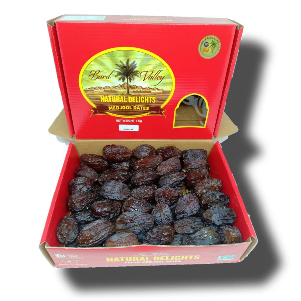 

Kurma Medjool 1kg Natural Delight Bard Valley / oleh oleh haji dan umroh