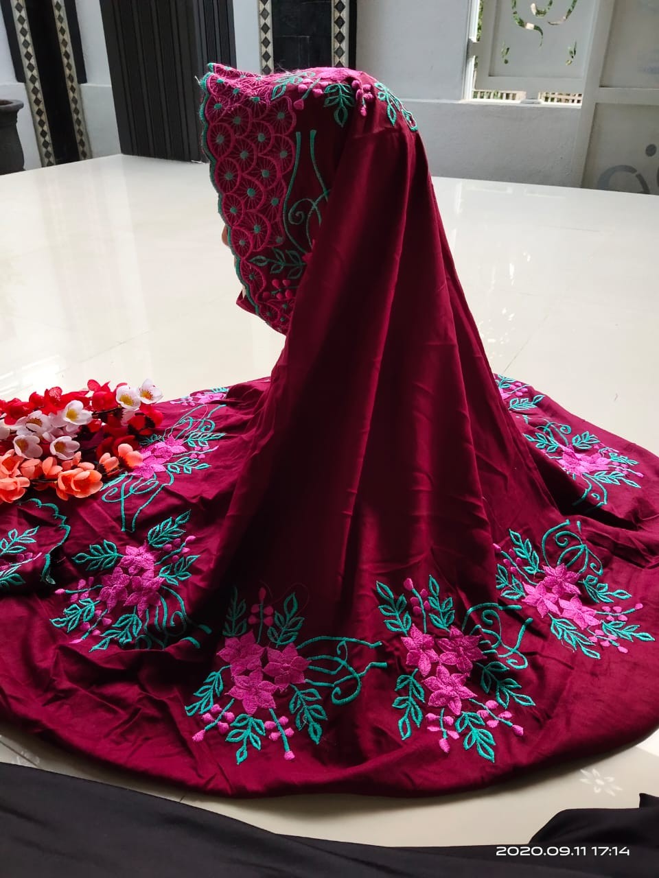 ♛cod❁ Ready Stok Couple - Sania Ruffle Batik Couple Ori Ndoro Jowi Dnt Garansi Termurah Shope