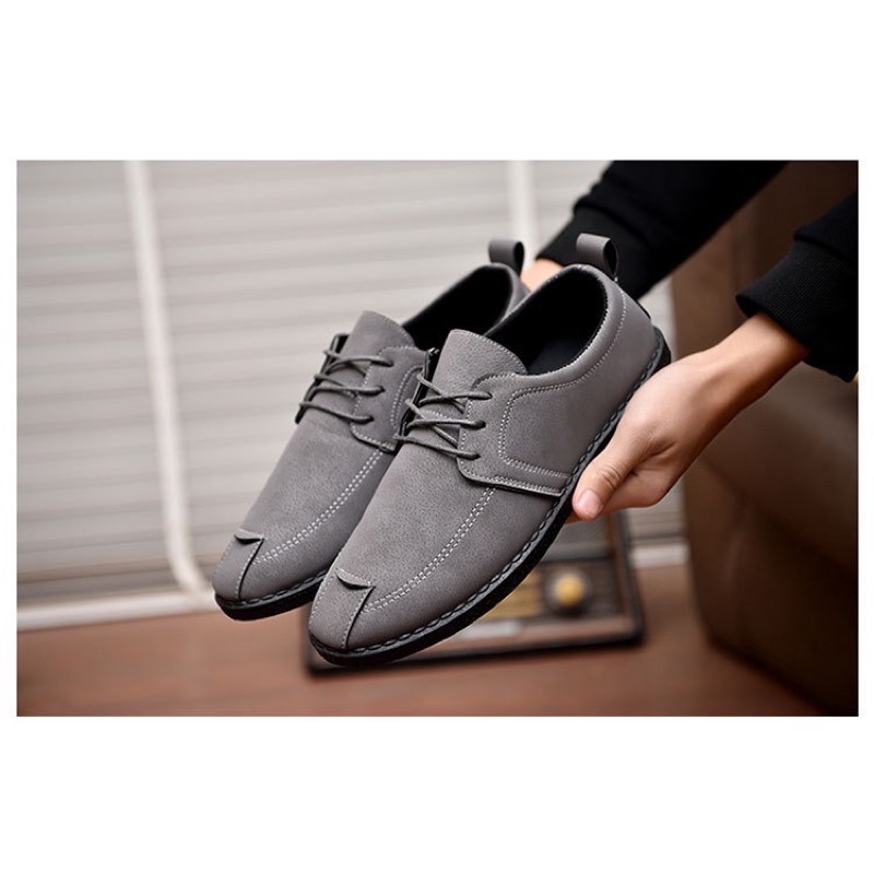 1001 IMPORT SEPATU SNEAKERS PRIA SPORT CHIC + BOX DAN KAOS KAKI !!! - HITAM