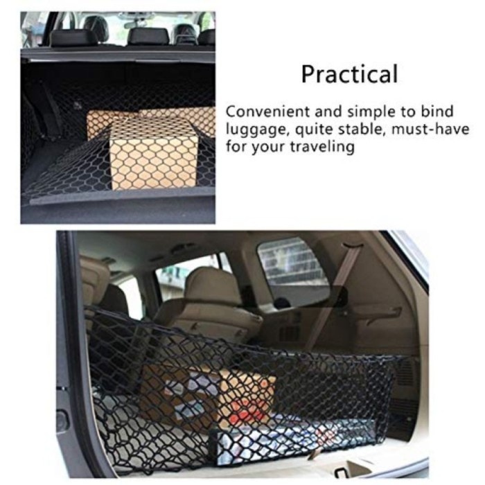 FMFIT Jaring Double Cargo Bagasi Mobil | Pengaman Car Trunk Net Premium