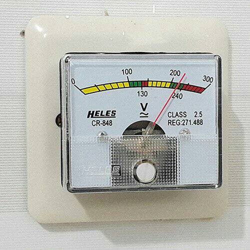 PENGUKUR VOLTASE AC PLN PANEL METER HELES TESTER Colokan steker CR-848