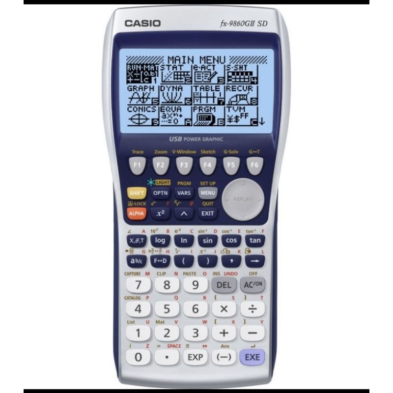 Casio Graphic fx 9860 giii sd bergaransi resmi 1 tahun