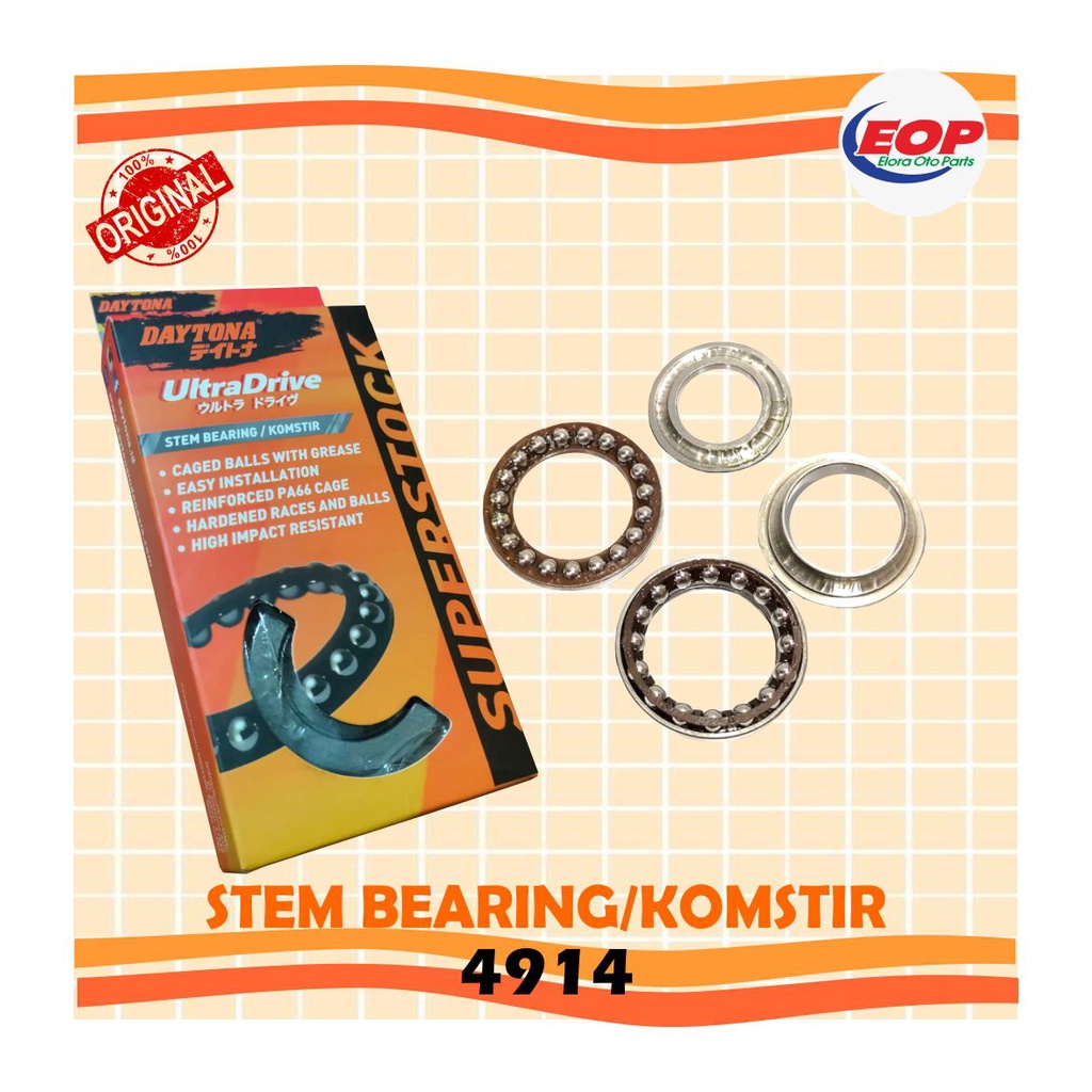 Komstir Stem Bearing Daytona NMAX OLD 4914