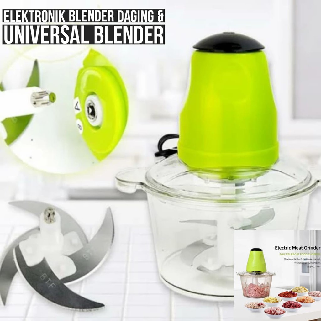 Blender Alat Gilingan Daging Meat Grinder Chenhao /Blender Serbaguna /Chopper Blender Daging Elektri