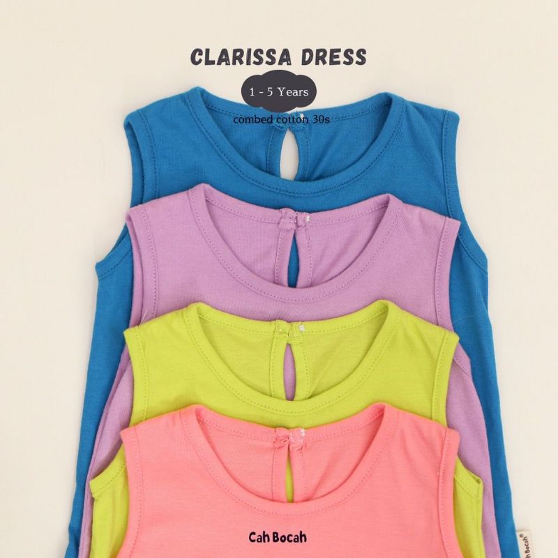 Cah Bocah Clarissa Dress / Baju Anak Perempuan