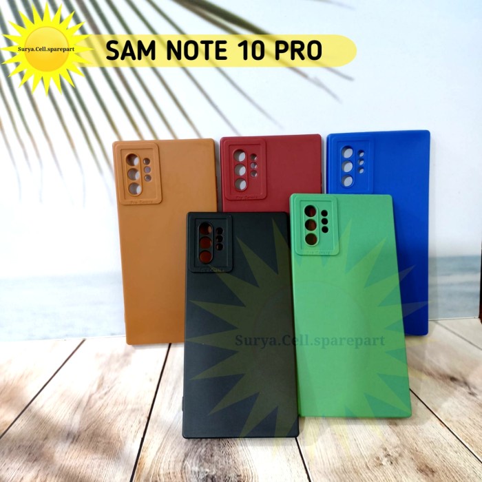 Case Slim Matte Pro Camera Samsung Note 10 Plus / Pro - SC