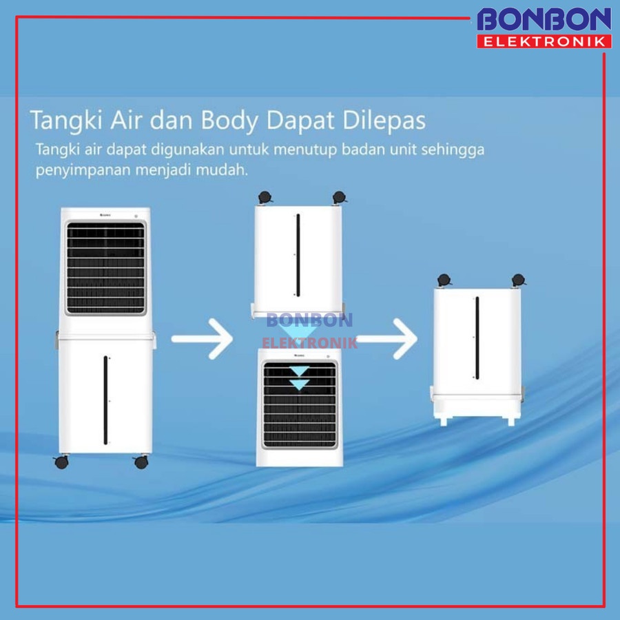 GREE Air Cooler 60L GCA-ACOOL 60 Penyejuk Udara ACOOL60 Touchscreen