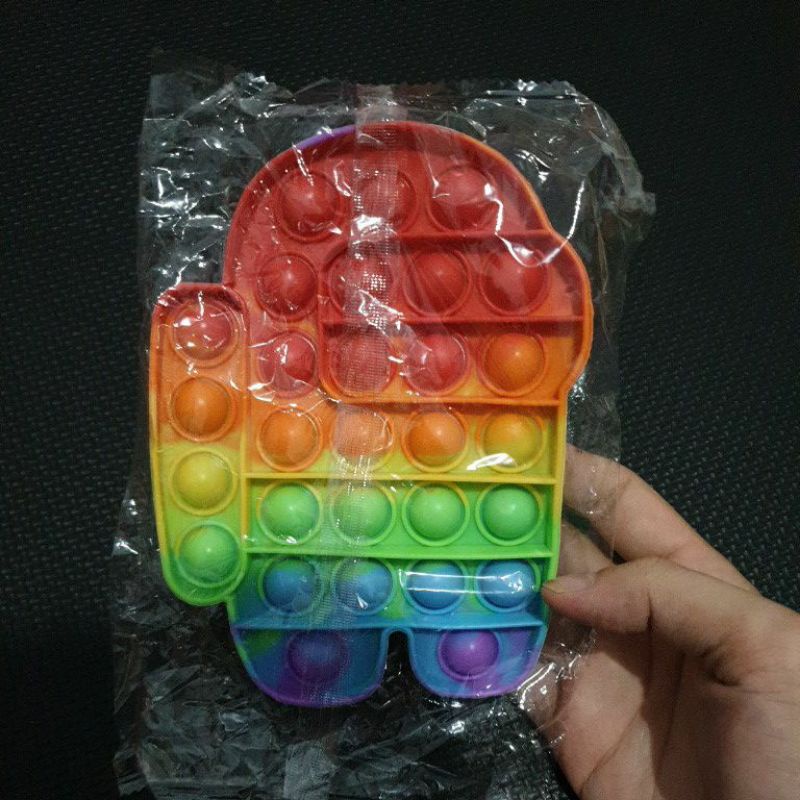 [50+ Model Pop It] POP IT ALL VARIANT | Popit Rainbow Macaron Sugus UV Colorful-Astronot Rainbow