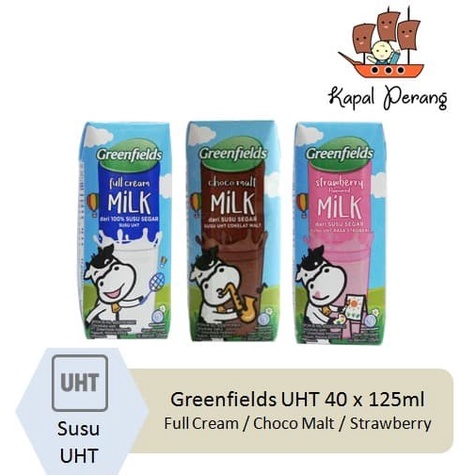 

Ee510 Greenfields Uht 1 Karton 40 Pcs X 125Ml - Full Cream 6Ggddv