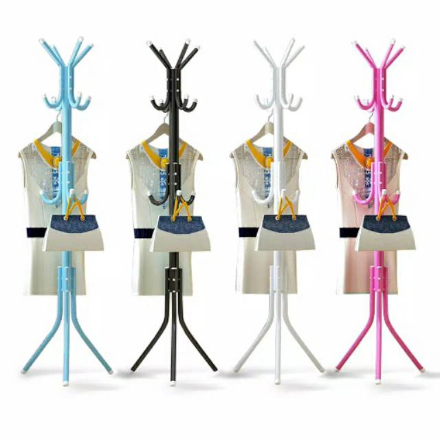 GANTUNGAN BERDIRI | STANDING HANGER MULTIFUNCTION | HANGER BAJU | HANGER TAS