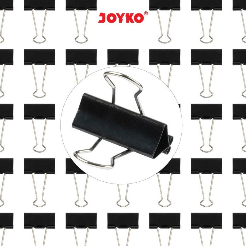 

Binder Clip Besar 280 / Paper Clip Hitam (1Pcs)