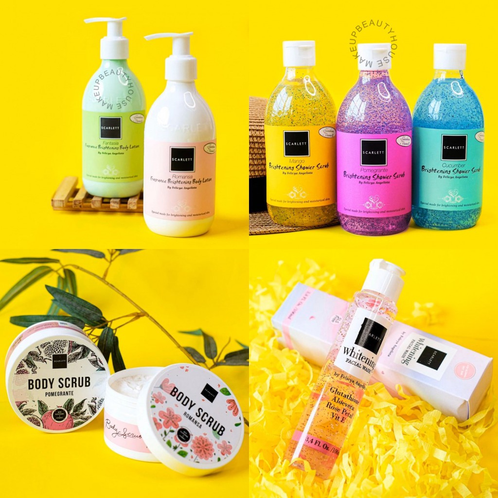 PAKET 1 SCARLETT ISI 5 PRODUK | SCARLETT WHITENING