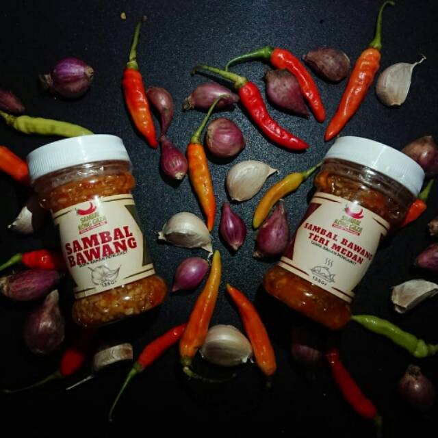 

Paket 6 Pcs Sambal Bawang & Teri Medan