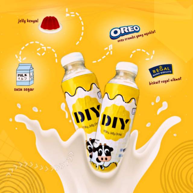 

DIY Milky Jelly Drink