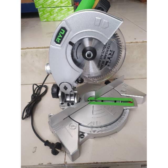 Miter Saw / Mesin Potong Aluminium RYU RMS 180