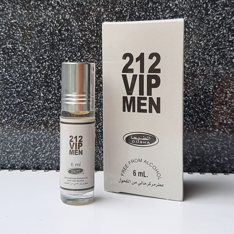 212 VIP MEN Parfum DOBHA 6ml Roll On Non Alkohol