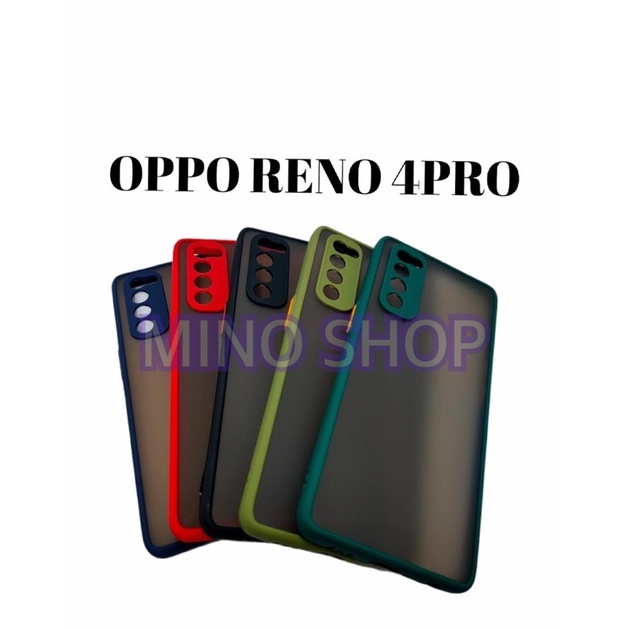 SOFTCASE OPPO RENO 4 PRO - HARDCASE DOVE MYCHOICE PLUS PELINDUNG KAMERA - AERO CASE