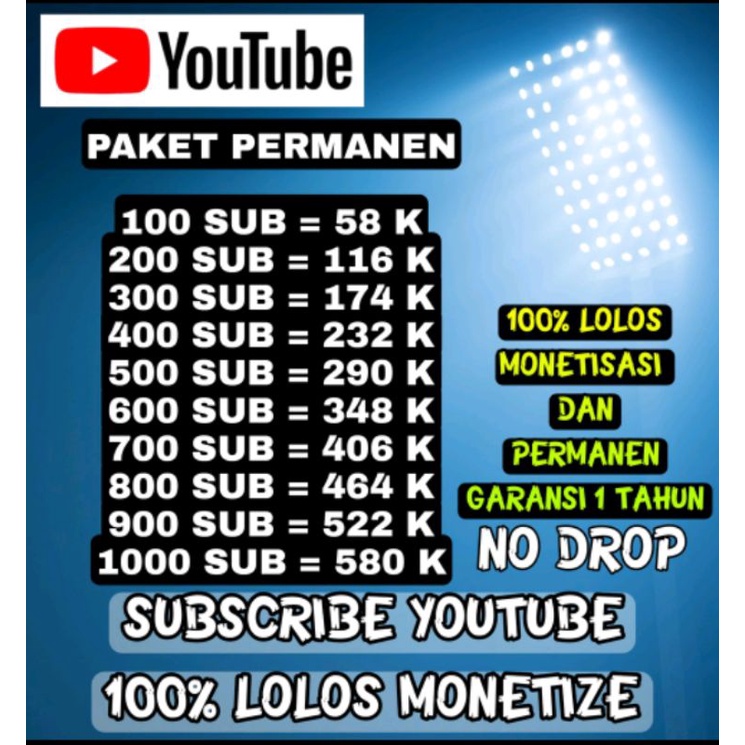 Jasa subscribe permanen